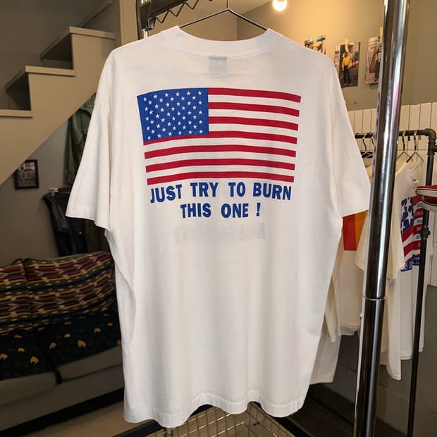 90’s Screen Stars American Flag single T