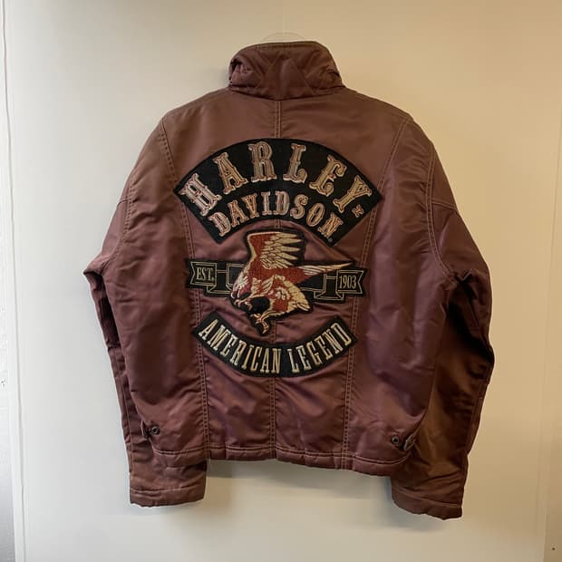 90s 할리데이비슨 나일론 바이커자켓