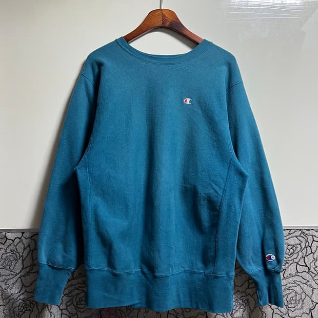 빈티지 챔피온 리버스위브 스웻셔츠 L