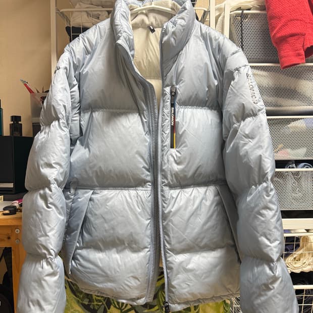 살로몬 컨투어 패딩 라지사이즈