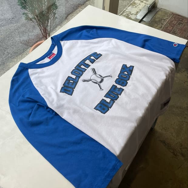Champion “Baseball⚾️” Raglan T-shirt L