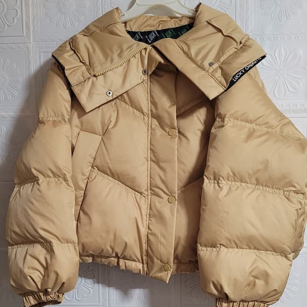 럭키슈에뜨 구스 패딩 