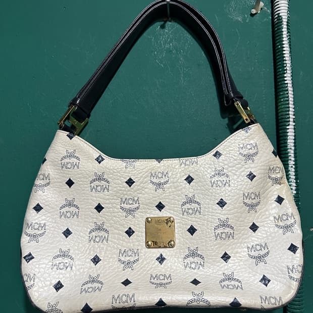 MCM 숄더백 화이트