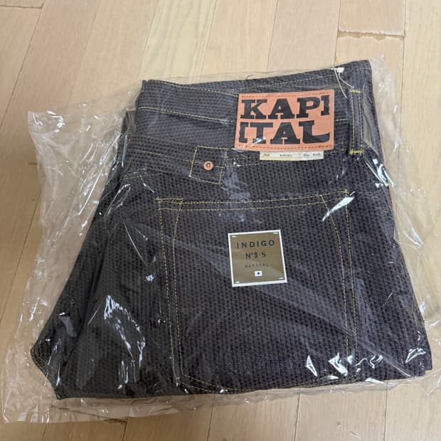 캐피탈 넘버5 바지 38사이즈