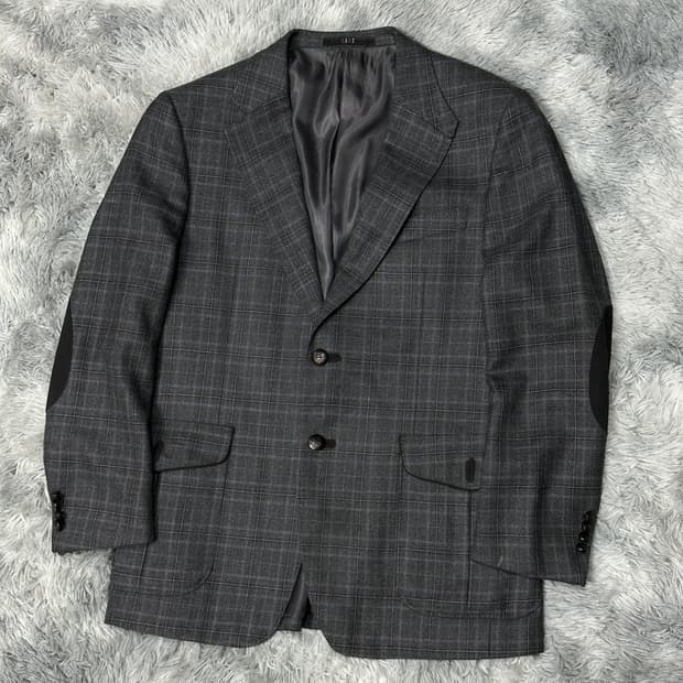 닥스 체크 블레이저 자켓 L