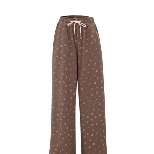 minjiena smile winter pants brown