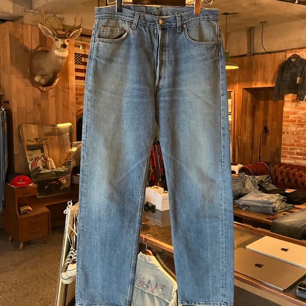 90s USA 빈티지 리바이스 501 데님 팬츠