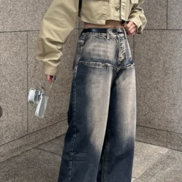 밀리터리 퍼티그 숏 자켓