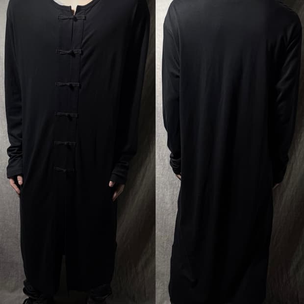 Yohji Yamamoto China Button Long Cadigan