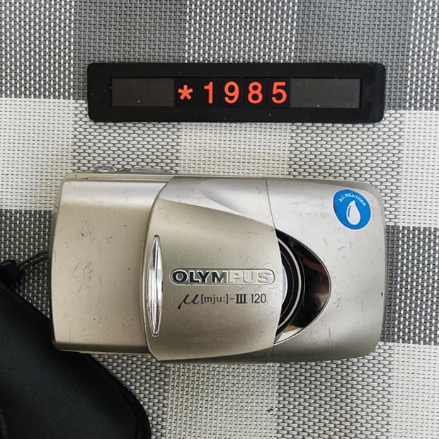 올림푸스 뮤 3 줌 120 필름카메라 파우치포함