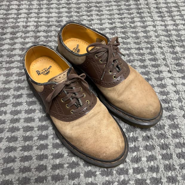 Dr. Martens 닥터마틴 빈티지 딜런 투톤 새들 더비