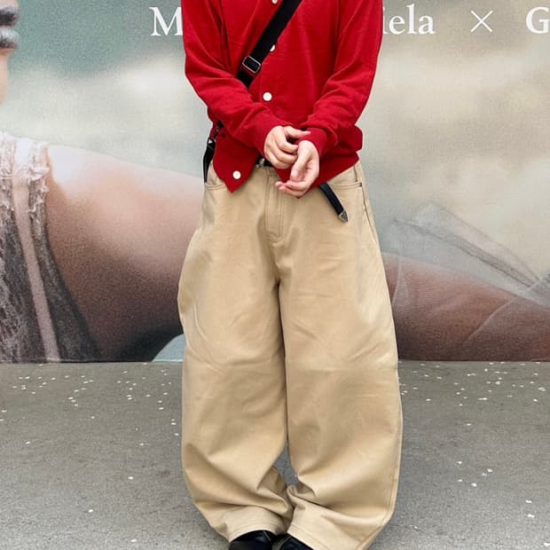 코튼 벌룬 팬츠