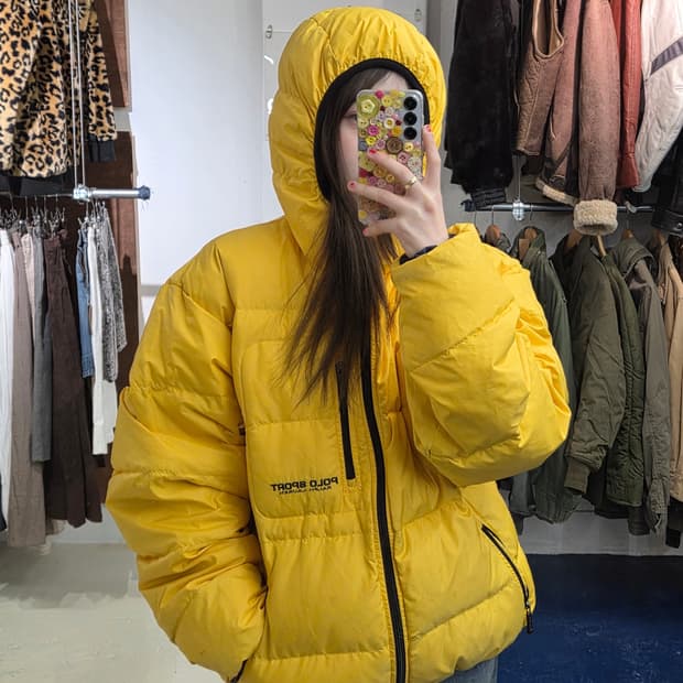 2000s Polo sport 폴로 스포츠 후드 패딩