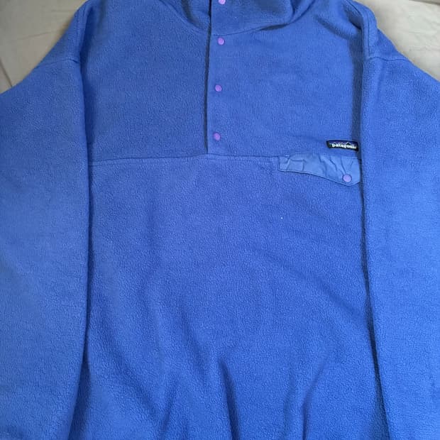 Patagonia synchilla snap t blue [xxl]