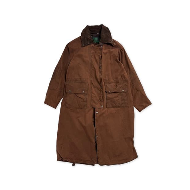 덴마크 빈티지 왁스 헌팅 파카