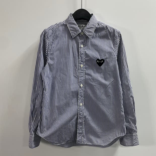 꼼데가르송 우먼스 스트라이프 셔츠 (on.663)