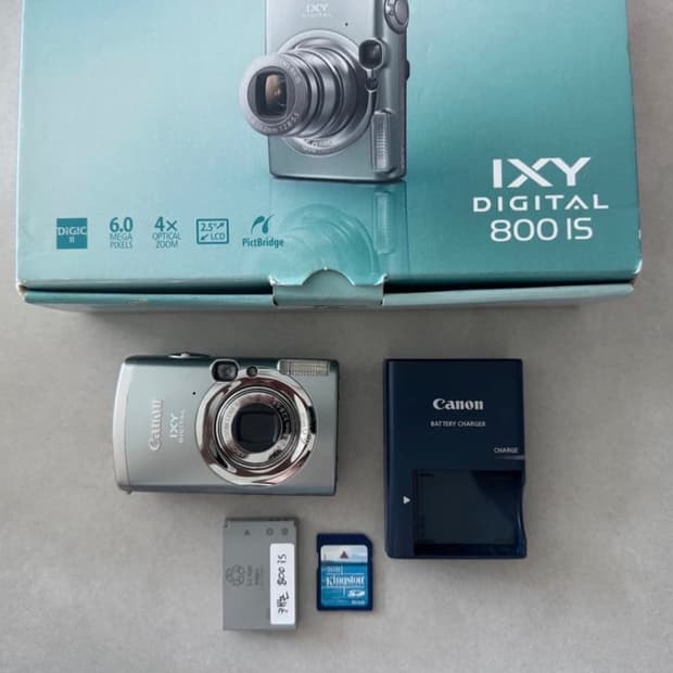 캐논 ixy 800is=ixus 800is(풀박스 민트급 s급)