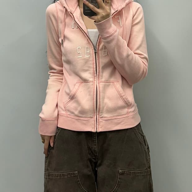 아베크롬비 y2k 와투케 딸기유유 후드집업
