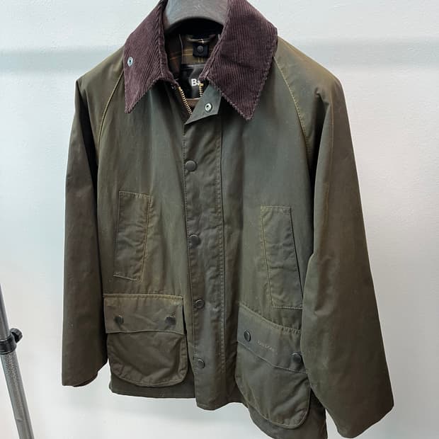 95) 바버 클래식 비데일 왁스자켓