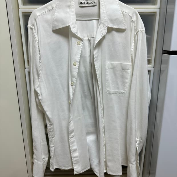 아워레가시 어보브 화이트 셔츠 48