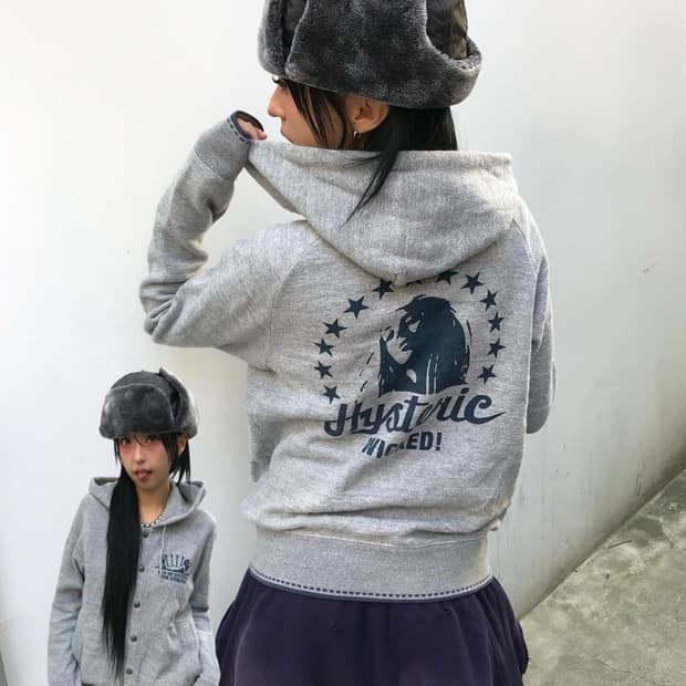 Hysteric Glamour Logo Hood Zip-Up
