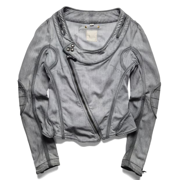 [M] 디젤 사선지퍼 데님자켓 이태리메이드