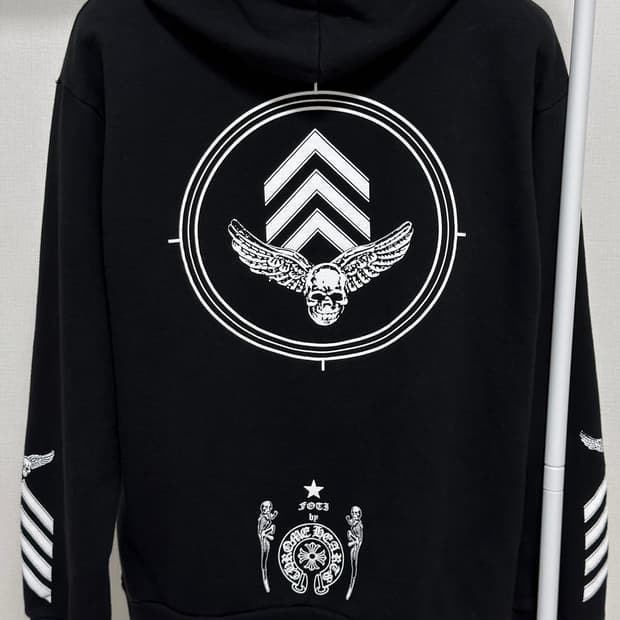 Chrome Hearts 포티 후드집업 L