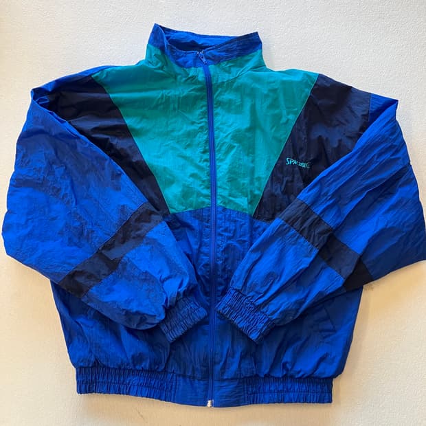 스팔딩 올드스쿨 바람막이 L