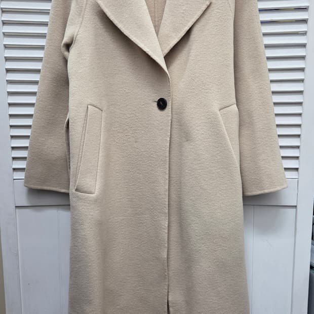 마쥬 울캐시미어 롱코트