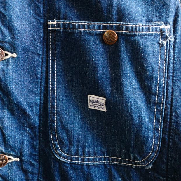 90s 빅 존 데님 커버올