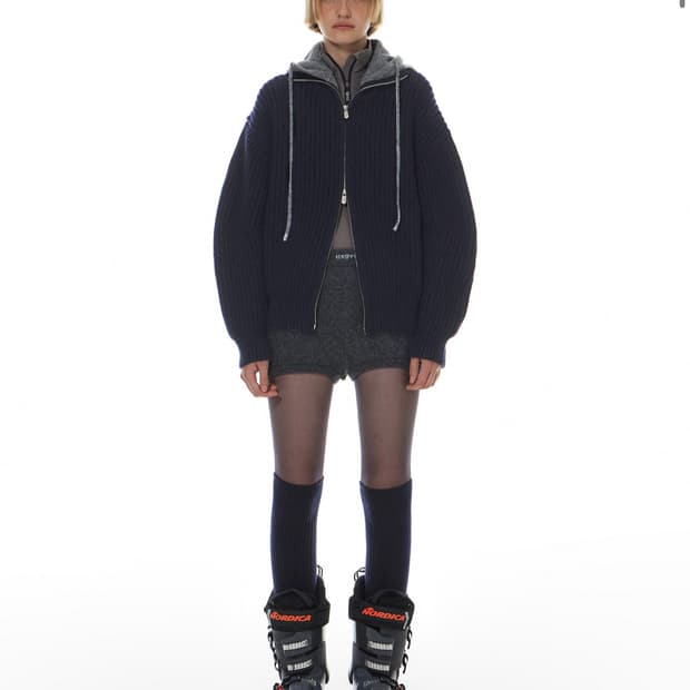 그로브 세일러 집업 재킷 네이비