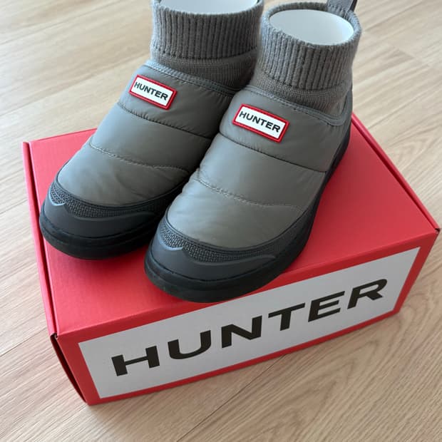 헌터 패딩부츠 방한화 240