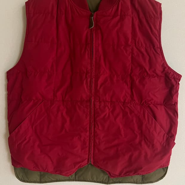 에디바우어 빈티지 다운 베스트