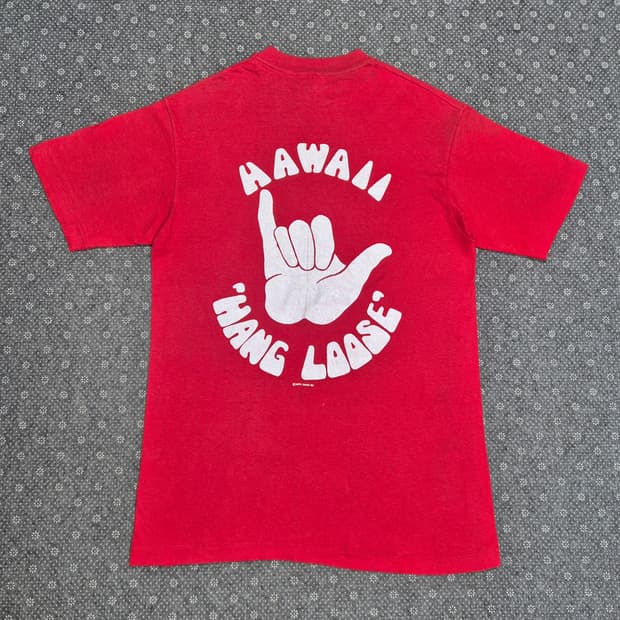 [M]90s US Made 하와이 싱글스티치 -782