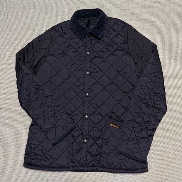 Barbour 바버 카라 퀄팅 자켓