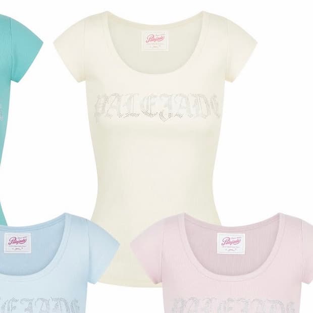 페일제이드 retro cubic cap sleeve t vanila