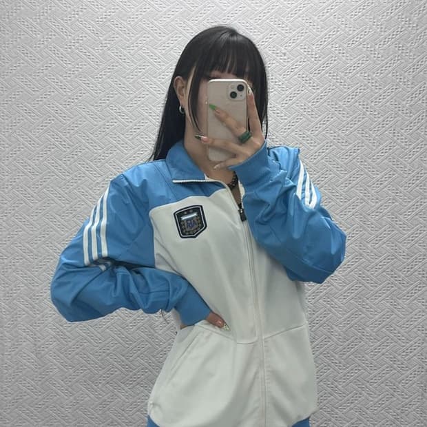 아디다스 11-12 아르헨티나 올드스쿨 져지 집업 105 C09185