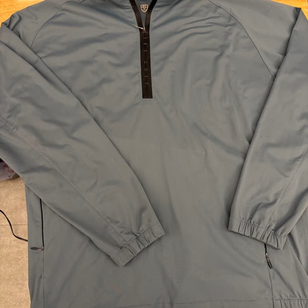 [105] 나이키 골프 풀오버 바람막이 블루그레이