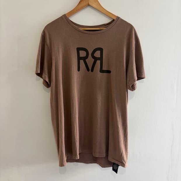 RRL 렌치로고 반팔 티셔츠