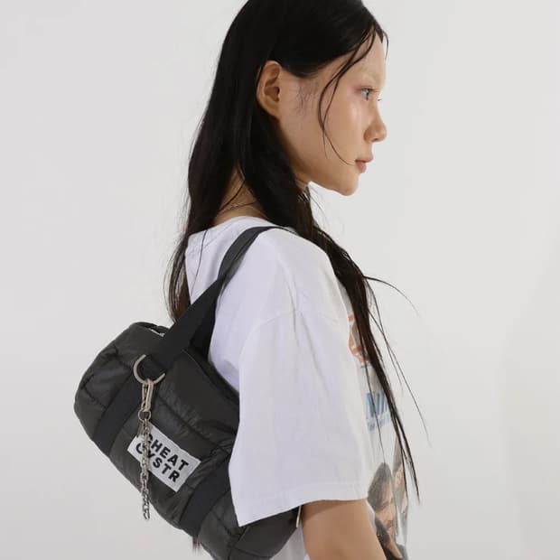 치팅오이스터 MINI DUFFLE BAG / CHARCOAL