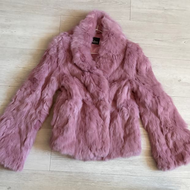 토끼퍼 자켓 리얼퍼 퍼자켓 아케호무 큐빈 파우닝 갸루 페어리