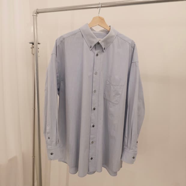 마르지엘라 버튼다운 오버 셔츠