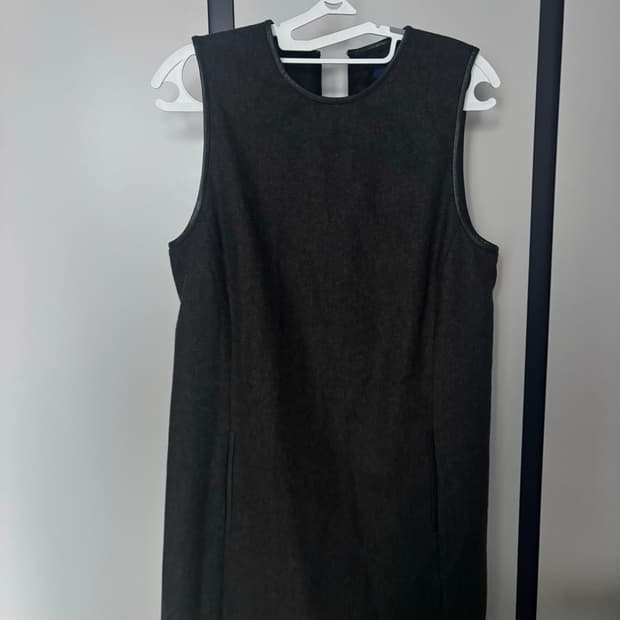 폴로 다크차콜 미니원피스 xs