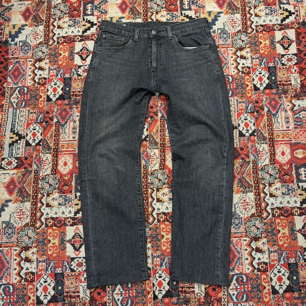 Levi's Premium 505 Washing Black Denim