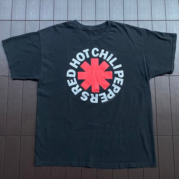 (L) 00s 레드핫칠리페퍼스 RHCP 밴드티 티셔츠