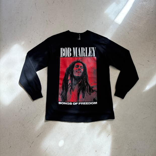Zion Rootswear 밥 말리 빈티지 롱슬리브 M