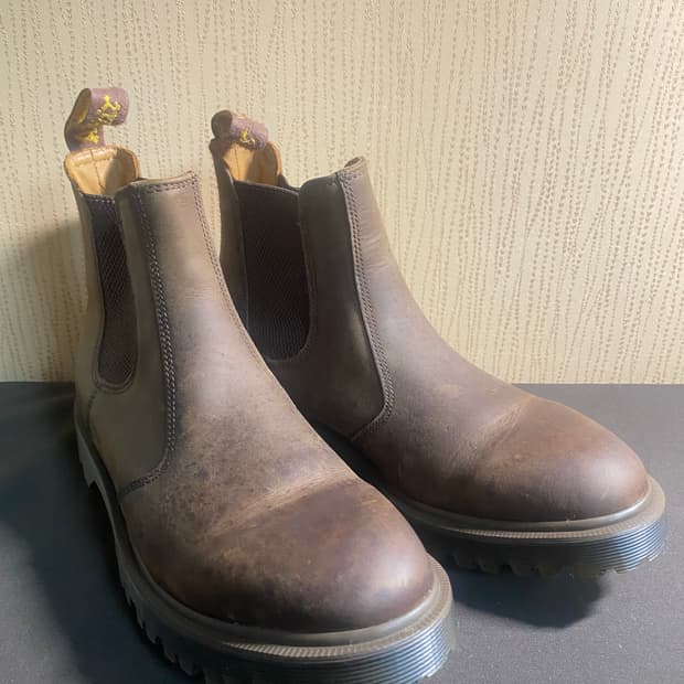 닥터마틴 2976 브라운 첼시부츠