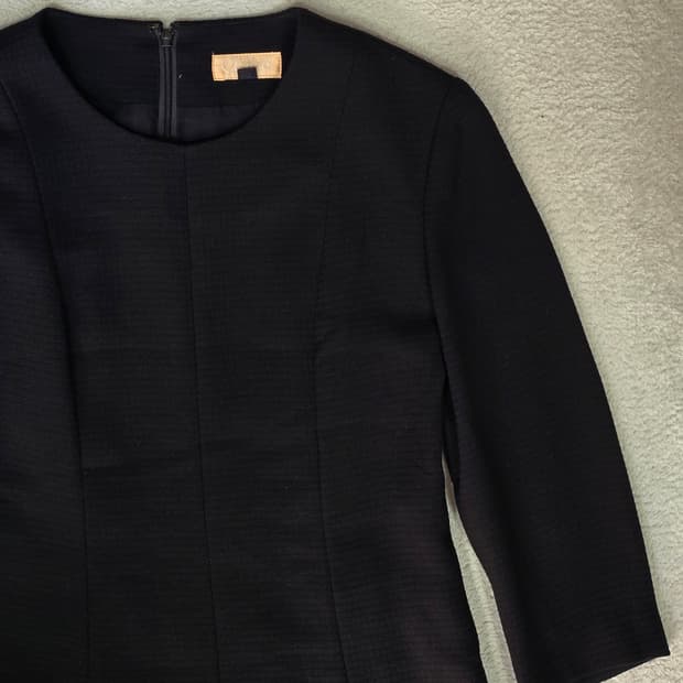 끌로에 Chloe 블랙 미디 원피스 9Ar