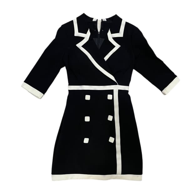 클래식 버튼업 원피스