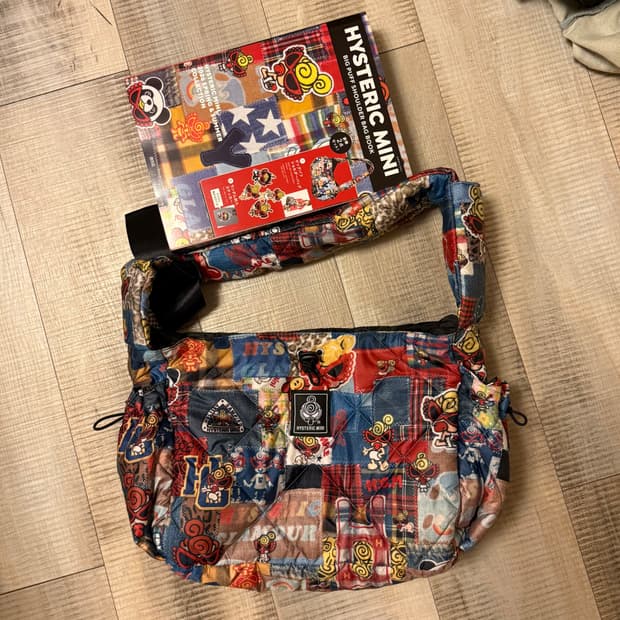 히스테릭미니 잡지부록 숄더백